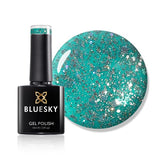 Bluesky gel polish teal blue green - British product