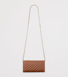 Jimmy Choo Curve quilted leather chain wallet - British product