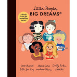 Little People Big Dreams flexiback bind-up children's book, UK version