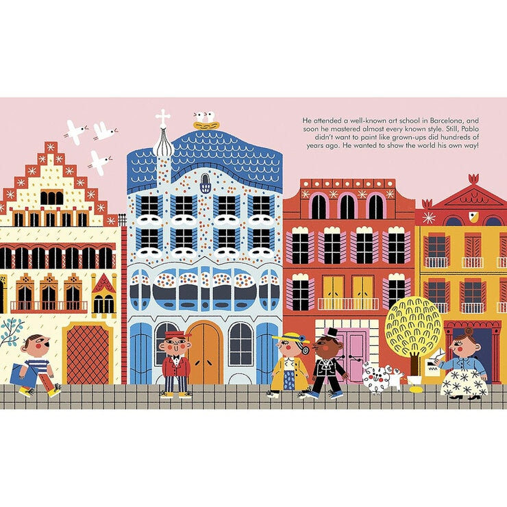 Little People Big Dreams flexiback bind-up children's book, UK version
