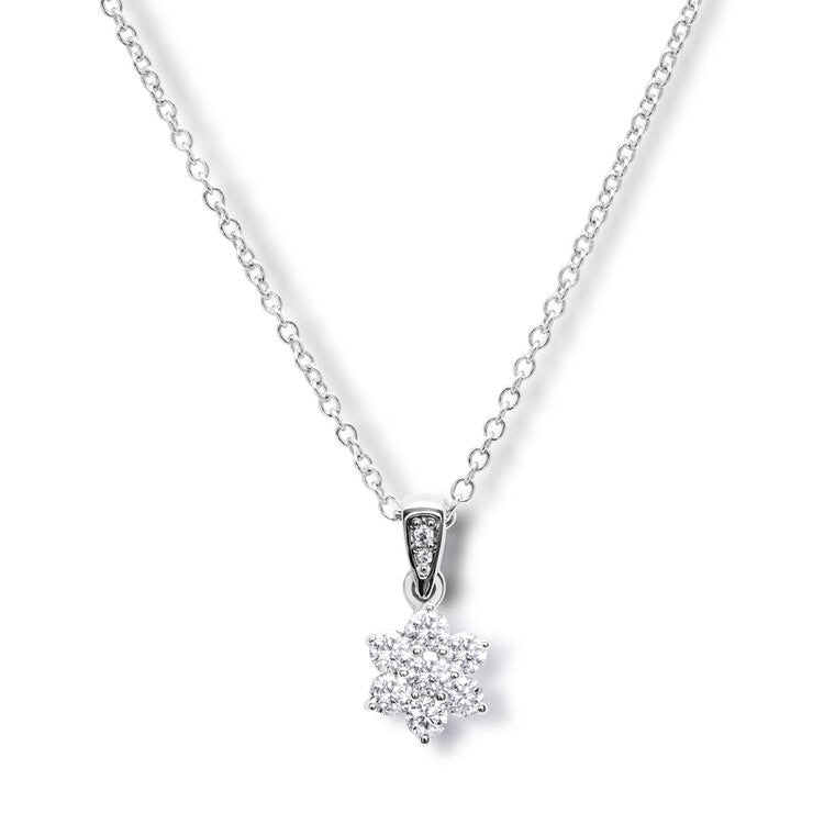 Costco diamond daisy pendant 0.50ctw - British product