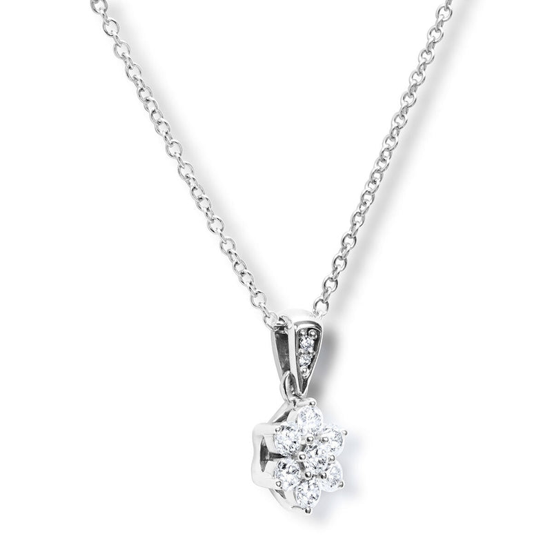 Costco diamond daisy pendant 0.50ctw - British product