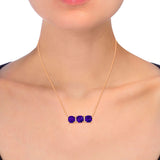 Costco amethyst diamond pendant 14ct rose gold, UK version