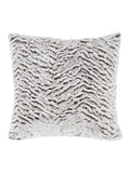 Catherine Lansfield grey wolf faux fur cushion, imported from the UK