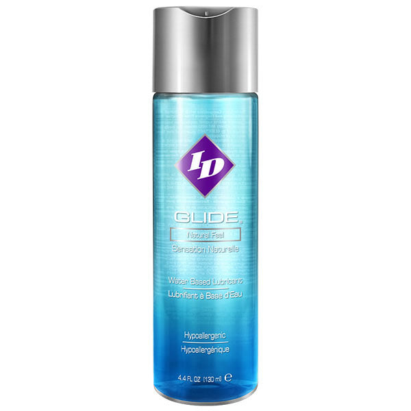 ID Glide water based lubricant disc cap bottle 4.4 fl oz - British product