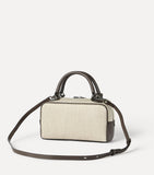 Brunello Cucinelli small woven Explorer Boston top-handle bag, UK version