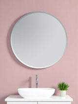 Next Showerdrape Fitzrovia Small Round Bathroom Mirror 45cm Diameter- Buy online at McGrocer