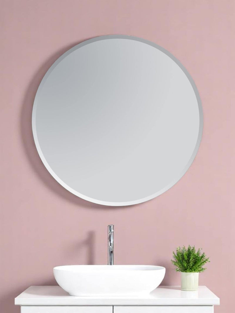 Showerdrape Fitzrovia round bathroom mirror 45cm diameter (British brand)