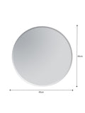 Showerdrape Fitzrovia round bathroom mirror 45cm diameter (British brand)