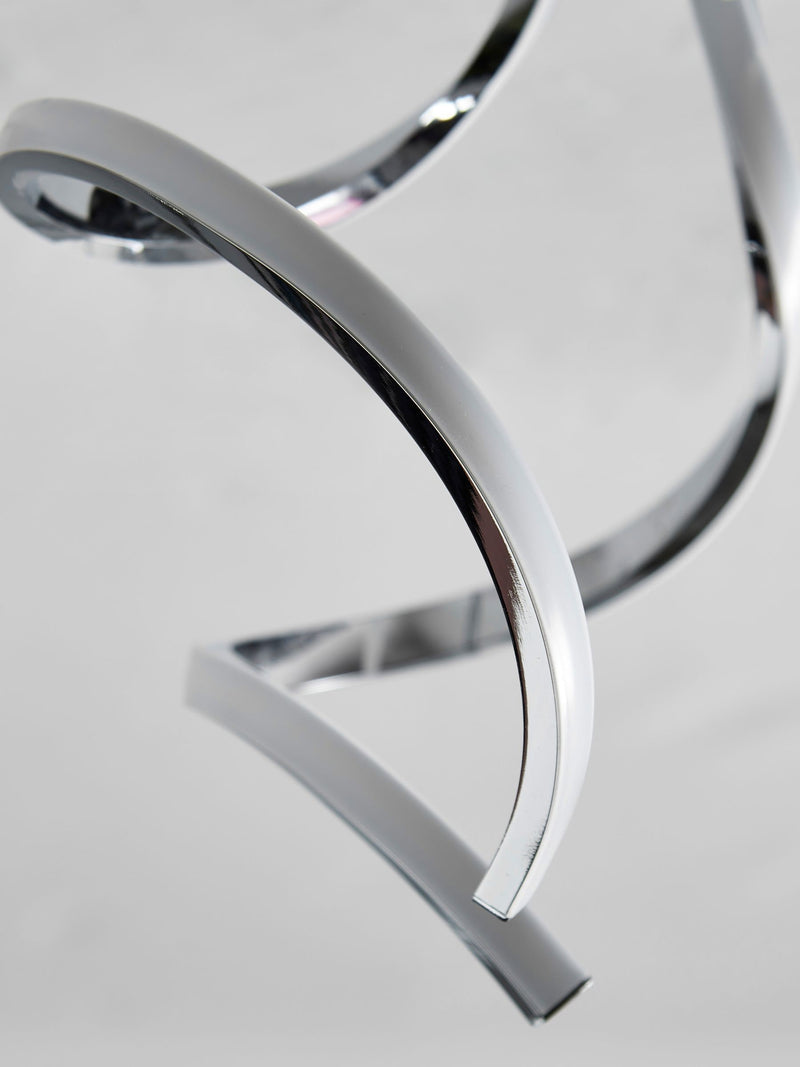 Chrome Callie flush ceiling light - British product