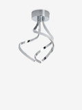 Chrome Callie flush ceiling light - British product