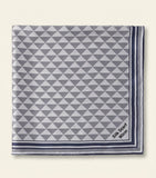 Prada silk triangle scarf 90cm (British brand)