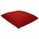 rucomfy red large floor cushion, imported from the UK
