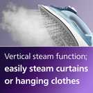 Philips Series 5000 SteamGlide Plus steam iron, imported from the UK