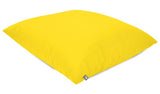 Argos rucomfy Indoor Outdoor Large Floor Cushion Yellow 70x70x15cm- Buy online at McGrocer