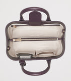 Aspinal of London midi leather tote bag, UK version