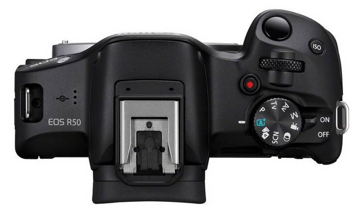 Canon EOS R50 mirrorless camera with 18-45mm lens 328g - British product