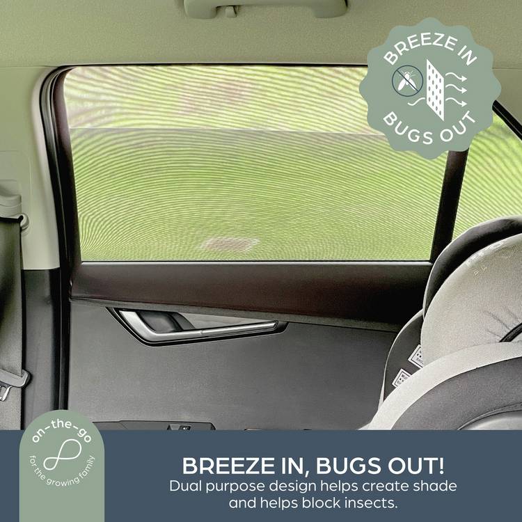 Dreambaby car window shades 2 pack - British product