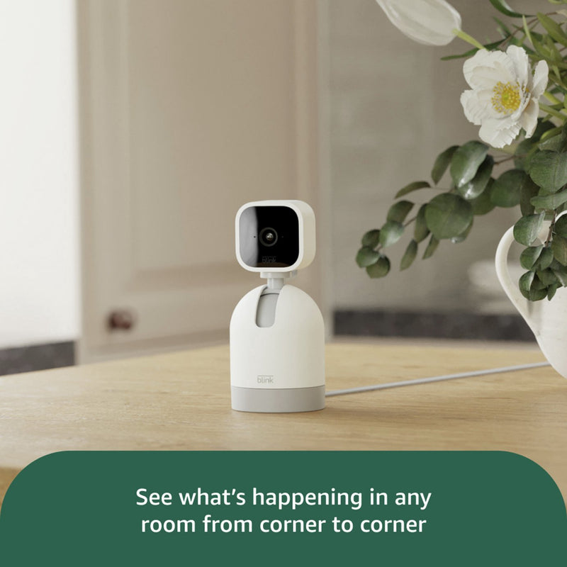 Blink Mini Pan Tilt Indoor Security Camera - British product