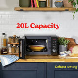 Russell Hobbs microwave 800W 20L black (British brand)