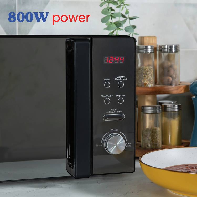Russell Hobbs microwave 800W 20L black (British brand)