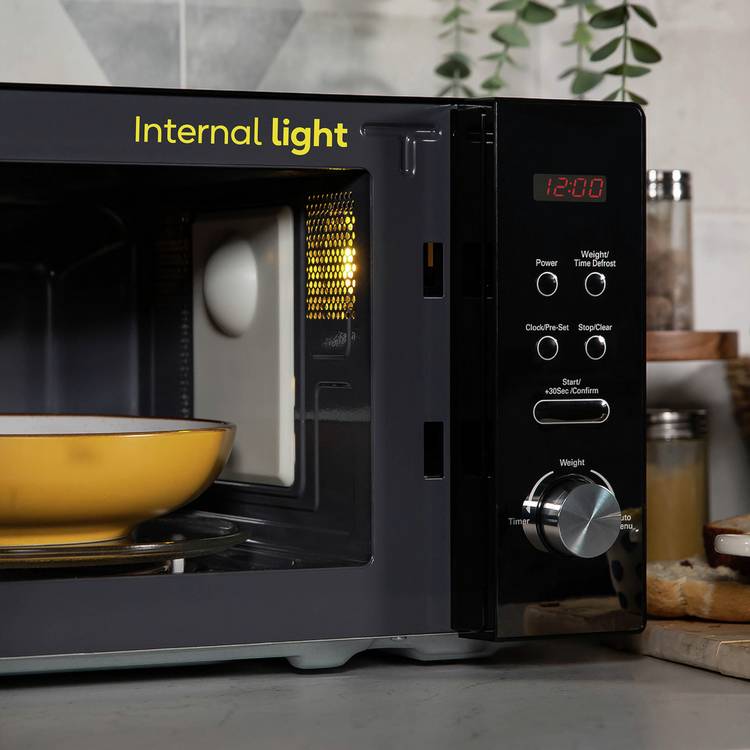 Russell Hobbs microwave 800W 20L black (British brand)