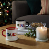 Habitat multicolour porcelain mugs set of 2, UK version