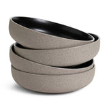 Habitat set of 4 matte black pasta bowls, UK version