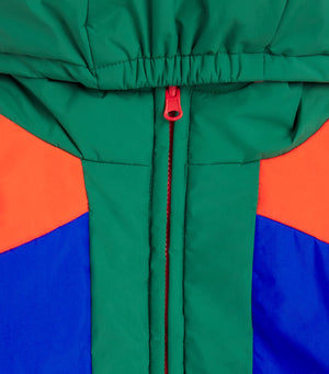 Reversible Waterproof Hooded Jacket for Children 6-7 Years