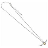 Harry Potter two-tone golden snitch pendant necklace with 45cm chain, UK version