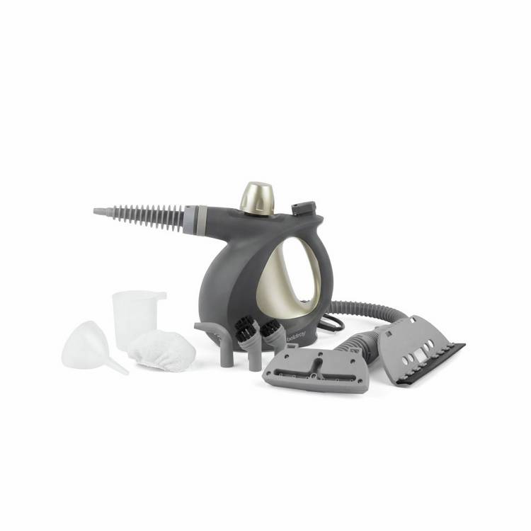 Beldray 10-in-1 handheld steam cleaner accessories, UK version