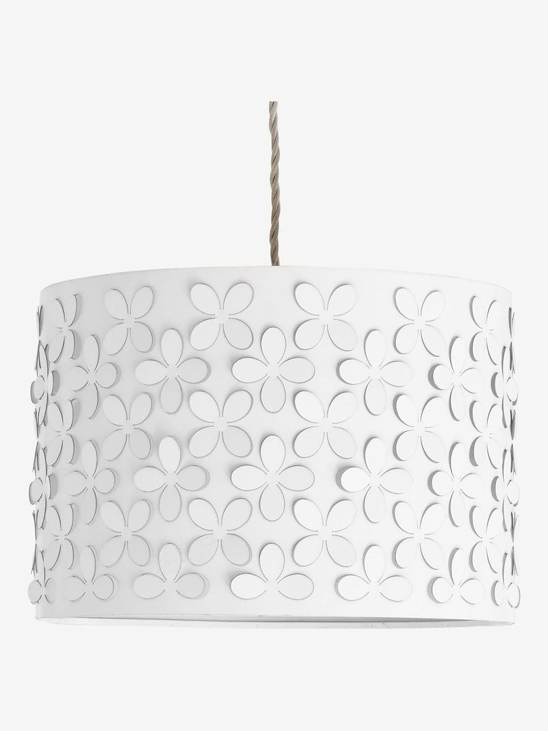 Lena white easy fit ceiling lamp shade (British brand)