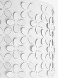 Lena white easy fit ceiling lamp shade (British brand)