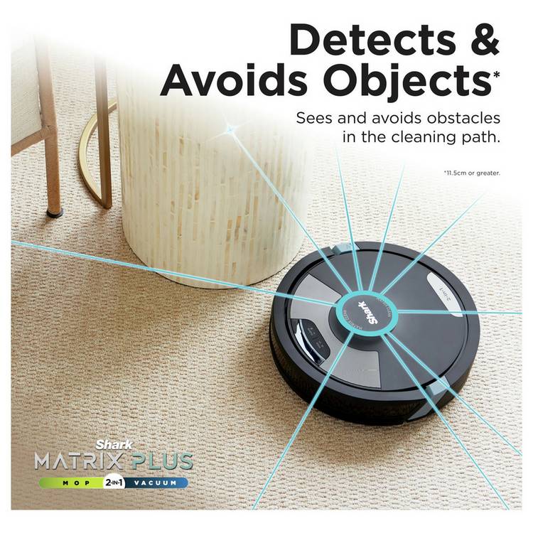 Shark Matrix Plus robot vacuum and mop cordless - British product
