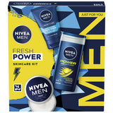 NIVEA MEN Fresh Power skincare gift set (British brand)
