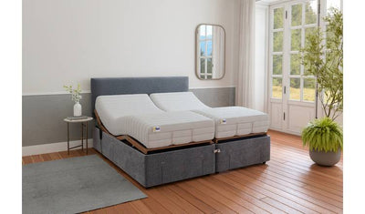 Argos Mibed Memory Superking Adjustable Drawer Bed and Mattress in Grey- Buy online at McGrocer