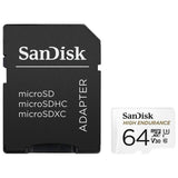SanDisk microSD High Endurance 100MBs 64GB, imported from the UK