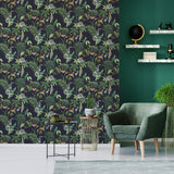 Superfresco Easy Adilah Dark Wallpaper Roll 10m x 52cm (British brand)