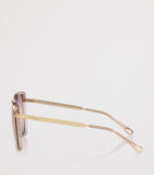 Chloé CH0286S rectangular acetate sunglasses - British product