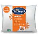 Silentnight Quilted Snuggle Hollowfibre Soft Pillow L76 x W48cm (British brand)