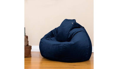 Argos Rucomfy Velvet Slouchbag Peacock Blue Bean Bag 4kg- Buy online at McGrocer