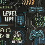 Fresco Game Over Black wallpaper 52cm x 10m roll - British product