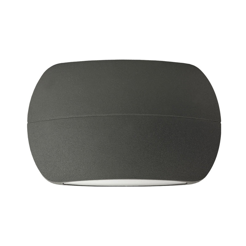 Integral Luxstone outdoor wall light 2 pack black, imported from the UK