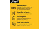giffgaff 20GB Pay As You Go SIM card, UK version