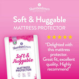 Slumberdown Soft and Huggable mattress protector single (British brand)