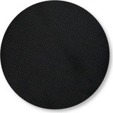 Chilewich black basketweave placemat 38cm, UK version