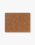 Lind DNA Nupo 10cm square leather table mat, imported from the UK