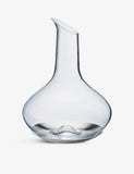 Georg Jensen glass wine carafe with coaster 750ml - British product
