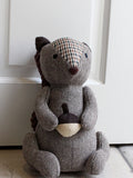 Riva Home Brown Squirrel doorstop, imported from the UK