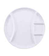 Harrods SWISSMAR Set of 4 Ceramic Round Fondue Serving Plates (26cm)- Buy online at McGrocer